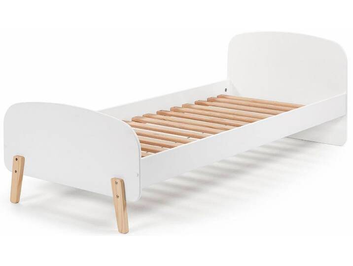 Kinderbett VIPACK Kiddy, inkl. Rolllattenrost, Liegefläche 90/200 cm , weiß, B:94cm H:72cm L:205cm, Betten, gradliniges Design in Retro-Optik, hochwertiges MDF lackiert Kinderbett VIPACK Kiddy, inkl. Rolllattenrost, Liegefläche 90/200 cm , weiß, B:94cm H:72cm L:205cm, Betten, gradliniges Design in Retro-Optik, hochwertiges MDF lackiert von Vipack