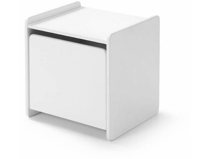 Nachtkonsole VIPACK Kiddy, mit 1 Drehtür, dahinter ein großes Fach , weiß, B:40cm H:40cm T:36cm, MDF, Sideboards, MDF-Oberfläche Nachtkonsole VIPACK Kiddy, mit 1 Drehtür, dahinter ein großes Fach , weiß, B:40cm H:40cm T:36cm, MDF, Sideboards, MDF-Oberfläche von Vipack