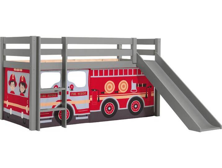 Spielbett VIPACK Pino, Kiefer massiv, mit Rolllattenrost u. Textil-Set, Made in Europe , grau, B:218cm H:114cm L:210cm, Betten, verschiedene Textil-Designs und Holzfarben zur Wahl Spielbett VIPACK Pino, Kiefer massiv, mit Rolllattenrost u. Textil-Set, Made in Europe , grau, B:218cm H:114cm L:210cm, Betten, verschiedene Textil-Designs und Holzfarben zur Wahl von Vipack