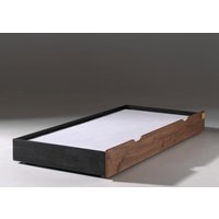 Vipack Schubkasten "Alex, Kiefer teilmassiv gebeizt, durch Rollen einfach zu bedienen", (B/H/T ca. 199x22,8x93,5cm, Griffaussparung, Dekor Bodenplatten), bietet zusätzlich Stauraum von vipack