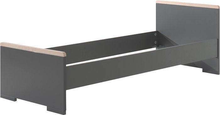 Vipack Jugendbett London (Made in Europe), Einzelbett mit Melamin-Oberfläche Vipack Jugendbett London (Made in Europe), Einzelbett mit Melamin-Oberfläche von Vipack