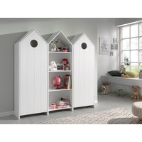 Vipack Jugendzimmer-Set "Casami, best. aus 2 Schränken mit Drehtür, 1 Regalschrank, TOP modern" von vipack