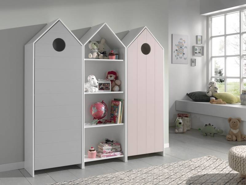 Vipack Kleiderschrank 172,8 x 171,3 x 37 cm (B/H/T) von Vipack