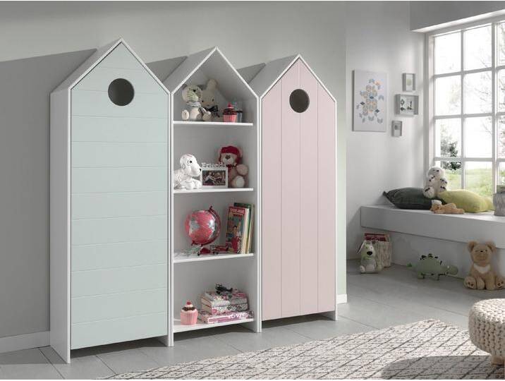 Vipack Kleiderschrank 172,8 x 171,3 x 37 cm (B/H/T) von Vipack