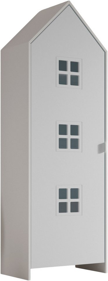 Vipack Kleiderschrank Casami, mit trendiger Optik in zeitlosem Design (B/H/T ca. 57,6x171,3x37cm, Fronten in verschiedenen Farben erhältlich) variable Innenausstattung und viel Stauraum von Vipack