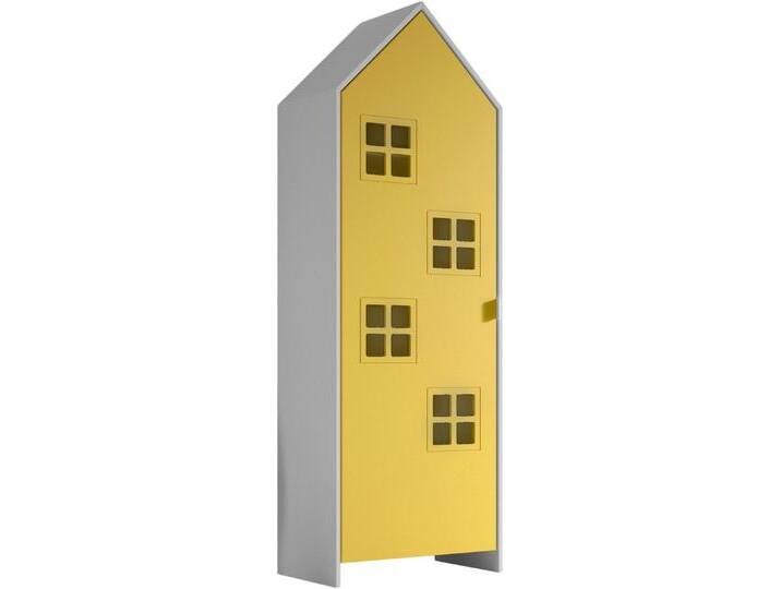 Vipack Kleiderschrank Casami, mit trendiger Optik in zeitlosem Design (B/H/T ca. 57,6x171,3x37cm, Fronten in verschiedenen Farben erhältlich) variable Innenausstattung und viel Stauraum von Vipack