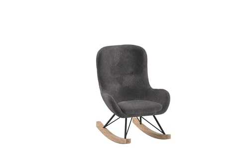 Vipack Rocking_Chair, Metal_Beech_Foam, anthrazit, 55,5 x 68,5 cm von Vipack