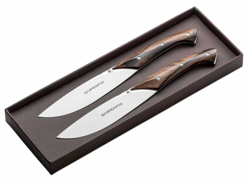 Viper Steakmesser Viper Fiorentina Zirikote Steakmesser Set von Viper