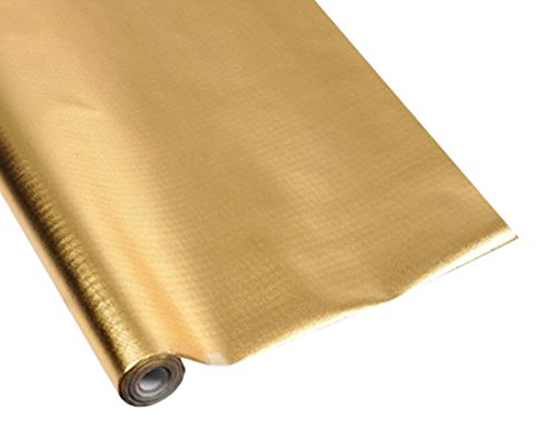 Viphome 6NAJ042OR Tischdecke, wasserdicht, 120 x 500 x 4,5 cm, goldfarben von Viphome