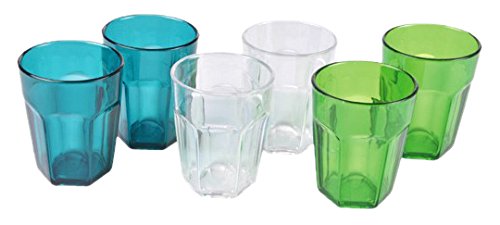 Viphome 6VAI810F Acrylglas, 60 ml, Höhe 6,8 cm, Kunststoff, Sortiert von Viphome