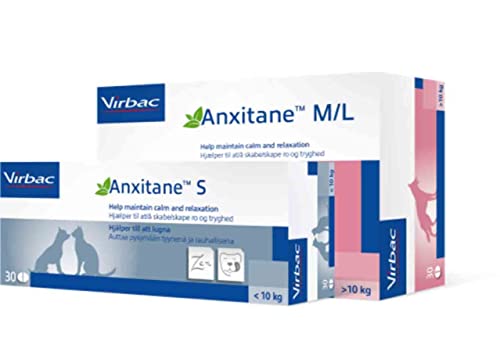 Virbac - Anxitane M/L 30 Tabletten für Hunde, 1er Pack (1 x 0.05 kilograms) von Virbac