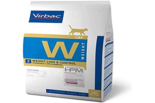 Virbac Veterinary HPM Weight Loss and Control Cat Food, 1,5 kg von Virbac