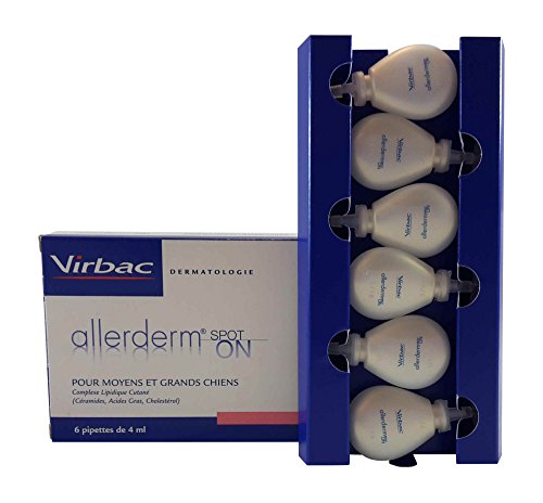 Virbac Allerderm Spot-on für Hunde zur Unterstützung bei Hautproblemen 6 x 4ml von Virbac