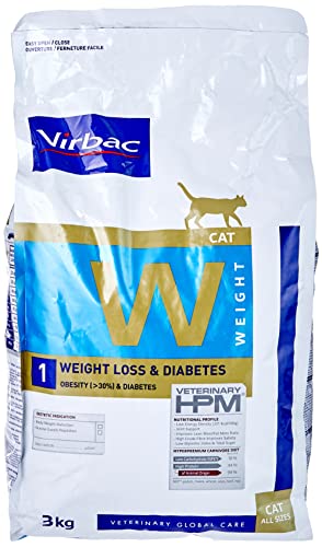 Virbac Vet Hpm Cat Weight L/D Katzenfutter, 3 kg von Virbac