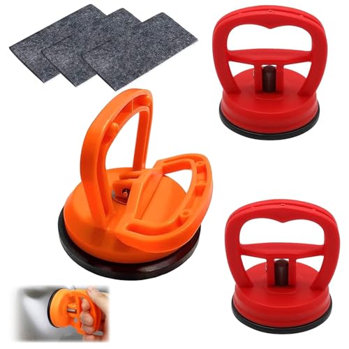 VireEyU 3er-Pack Dellen-Set mit Saugnapf – Auto-Dellenzieher, großer Saugnapf, kleiner Saugnapf, mit 3 Kratzer-Reparaturtuch, Vakuum-Saugnapf, Auto-Dellen-Saugnapf, Dellenzieher, Handy und Laptop VireEyU 3er-Pack Dellen-Set mit Saugnapf – Auto-Dellenzieher, großer Saugnapf, kleiner Saugnapf, mit 3 Kratzer-Reparaturtuch, Vakuum-Saugnapf, Auto-Dellen-Saugnapf, Dellenzieher, Handy und Laptop von VireEyU