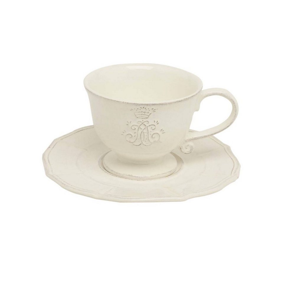 Virginia Casa Untertasse Corona, Spülmaschinengeeignet, Weiß, Motiv: Krone Virginia Casa Untertasse Corona, Spülmaschinengeeignet, Weiß, Motiv: Krone von Virginia Casa