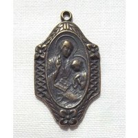 Bronze St. Ann Anne Medaille Mit Der Heiligen Jungfrau Maria Vp558 Bronze St. Ann Anne Medaille Mit Der Heiligen Jungfrau Maria Vp558 von VirgoPotensSupplies