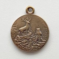 st. Hubert Medaille Frankreich Schutzpatron Jäger Hirsch st. Hubert Medaille Frankreich Schutzpatron Jäger Hirsch von VirgoPotensSupplies