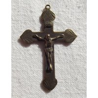 Geätztes Kruzifix 19C Geätztes Kruzifix 19C von VirgoPotensSupplies