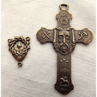 Heiliges Gesicht & Dornenkrone Rosenkranz Jesus Chaplet Medal Set von VirgoPotensSupplies
