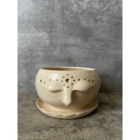 Göttin Keramik Übertopf | Mit Untertasse Und Drainageloch von ViridianStone