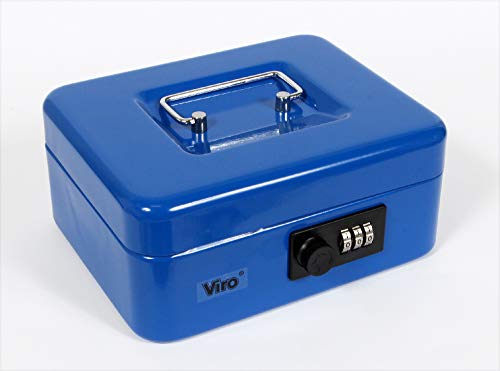 Viro 4261 Geldkassette Variabel blau 200 x 160 x 88 mm von Viro