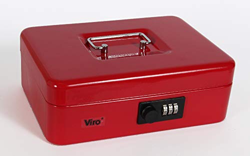 Viro 4262 Geldkassette variabel rot 250 x 180 x 88 mm von Viro