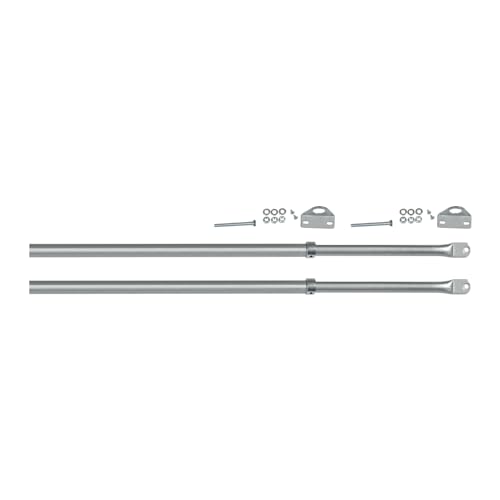 Viro | Set mit Stangen für Kippschlösser, aus verzinktem Stahl, ausziehbar von 88 bis 165 cm von Viro