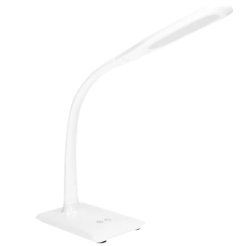 Virone ERIE LED DIM Schreibtischlampe Led mit Dimmfunktion und Temperatur-Farbwechsel 400lm, 7W (Weiß) von Virone