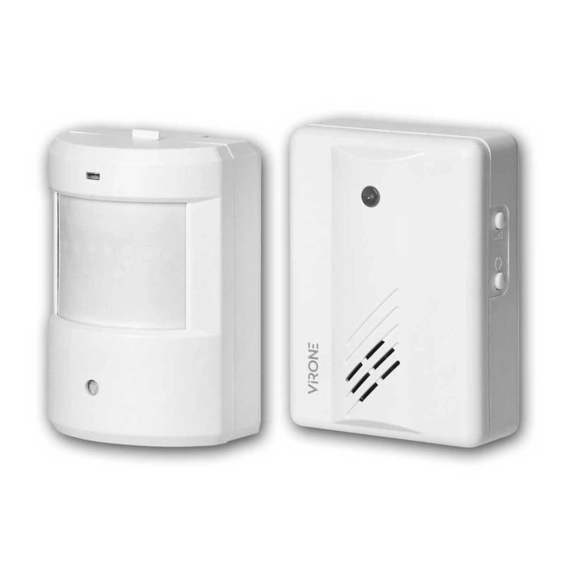Virone Funk-Durchgangsmelder 32 Töne PIR-Sensor 70-80dB Virone Funk-Durchgangsmelder 32 Töne PIR-Sensor 70-80dB von Virone