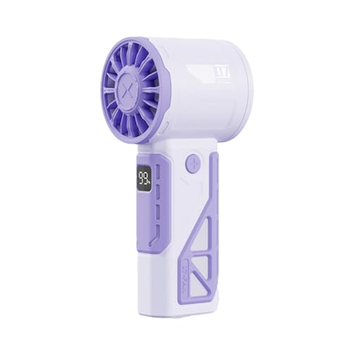 Mechanical Design Handheld Turbos Fan |Portable Fan Powerful Turbos Hand Fan,USB Rechargeable Small Pocket Fan,Rechargeable Personal Fan,Handheld Powerful High Speed Hair Dryer For Travel/Outdoor von Virtcooy