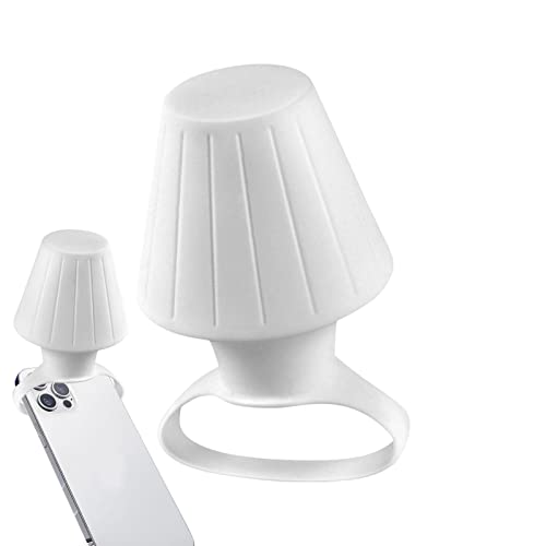 Virtcooy Silikon-Handy-Lampenschirm | Neuheit Lesezeichen Silikon Mobile Nachtlicht, Handy-Blitzdiffusor, Flexibles Silikagel, niedliche Gadget-Verwendung von Virtcooy