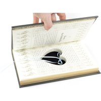Alice Im Wunderland Vintage Buch Zu Einem Ring Halter Gemacht - Hohle Box Hochzeit Jahrestag Verlobung Schmuckschatulle Custom Order von Virtualdistortion