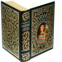 Grimms Märchen Große Hohle Bücherbox Handgefertigte Buchbox Grün Gold Premium Weihnachtsgeschenk Magnetverschluss Option - Custom Order von Virtualdistortion