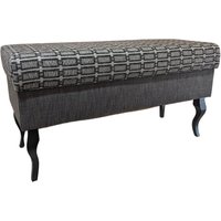 Sitzbank Mit Stauraum Ottomane Personalisiert Stoffauswahl Chenille Schuhtruhe Schuhbank Truhe Hocker Aufbewahrung De Lux Avena Handmade von VirtusShop