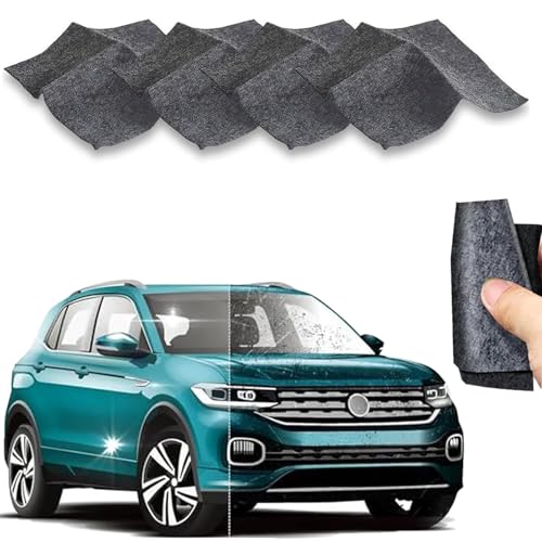 Nano Sparkle Cloth Car Scratch Original Nanosparkle Cloth Scratch Remover Car | Nanomagic Tu ch Car Scratch Remover for Repair of Light Scratch Paints, Paint Care, Car Cleaning (6) (4) von VisBeaut