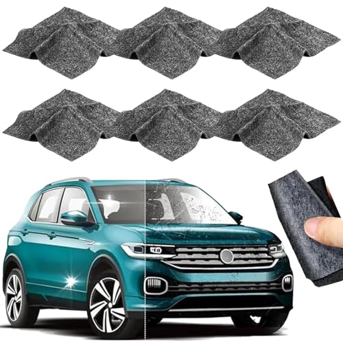 Nano Sparkle Cloth Car Scratch Original Nanosparkle Cloth Scratch Remover Car | Nanomagic Tu ch Car Scratch Remover for Repair of Light Scratch Paints, Paint Care, Car Cleaning (6) von VisBeaut
