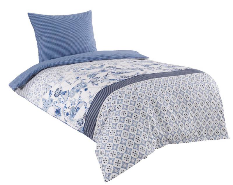 Visaggio Bettwäsche 100% Baumwolle Bettbezug Set in 6 Größen, Renforcé, 2 teilig, moderne Wendebettwäsche Paisleymuster und Streifen Visaggio Bettwäsche 100% Baumwolle Bettbezug Set in 6 Größen, Renforcé, 2 teilig, moderne Wendebettwäsche Paisleymuster und Streifen von Visaggio