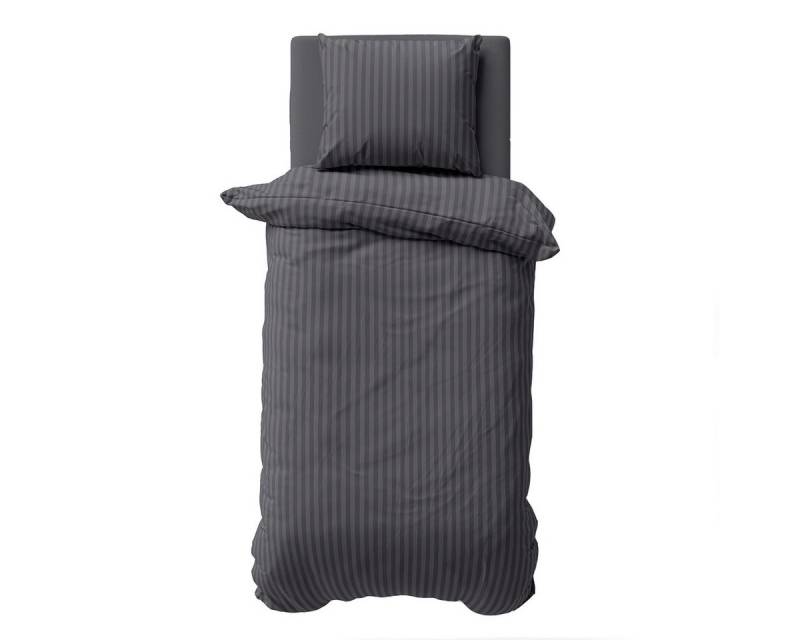 Visaggio Bettwäsche Mikrofaser Damast 135x200 155x220 200x200, Microfaser, 2 teilig, gestreift Damast Bettbezug Set, mit YKK Reißverschluss, Atmungsaktiv Visaggio Bettwäsche Mikrofaser Damast 135x200 155x220 200x200, Microfaser, 2 teilig, gestreift Damast Bettbezug Set, mit YKK Reißverschluss, Atmungsaktiv von Visaggio