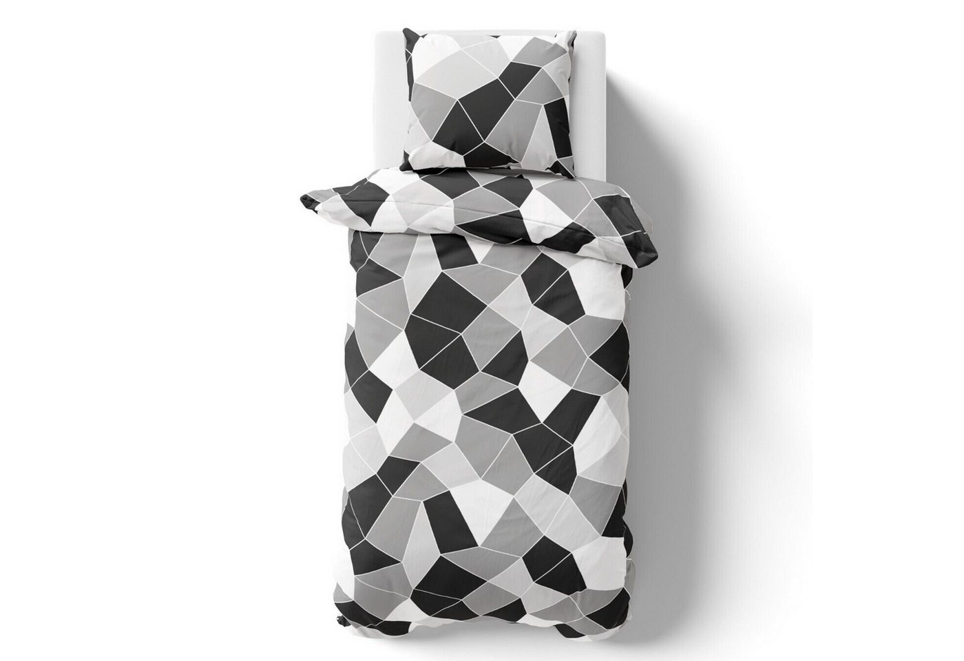 Visaggio Bettwäsche Mosaic 135x200 155x220 Bettbezug Allergiker geeignet, Microfaser, 2 teilig, Mosaik Muster Bettbezug Visaggio Bettwäsche Mosaic 135x200 155x220 Bettbezug Allergiker geeignet, Microfaser, 2 teilig, Mosaik Muster Bettbezug von Visaggio