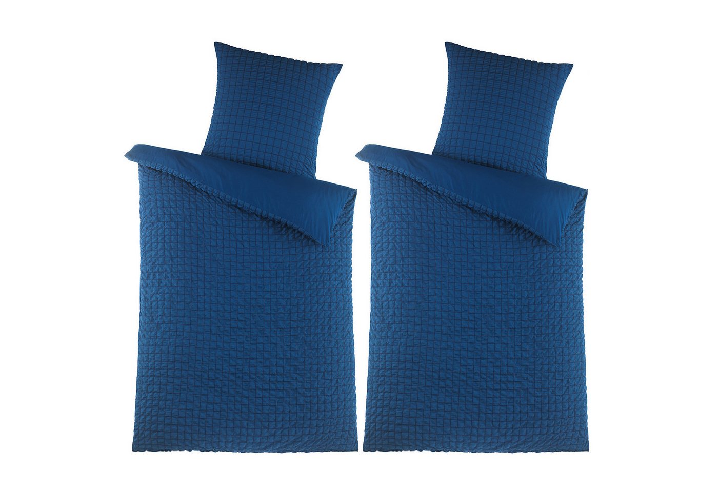 Visaggio Bettwäsche Seersucker Bettbezug Set Quadrat Gestreift, Seersucker, 4 teilig, Pflegeleicht, kühlend, Sommer Bettwäsche Visaggio Bettwäsche Seersucker Bettbezug Set Quadrat Gestreift, Seersucker, 4 teilig, Pflegeleicht, kühlend, Sommer Bettwäsche von Visaggio