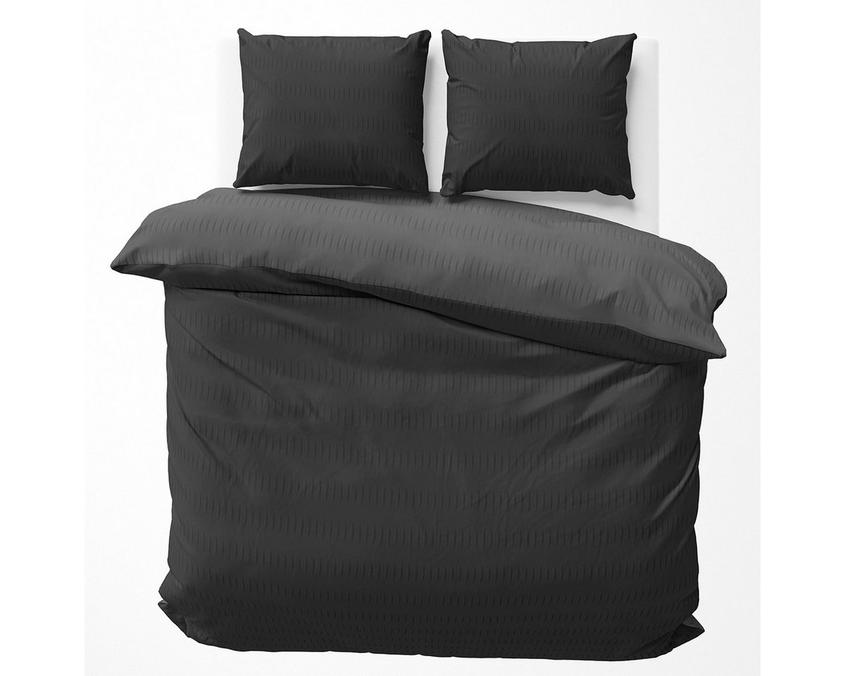 Visaggio Bettwäsche Wendebettwäsche Allergiker geeignet, Seersucker, 3 teilig, bügel- und knitterfrei, Einfarbig mit Wendeseite Visaggio Bettwäsche Wendebettwäsche Allergiker geeignet, Seersucker, 3 teilig, bügel- und knitterfrei, Einfarbig mit Wendeseite von Visaggio