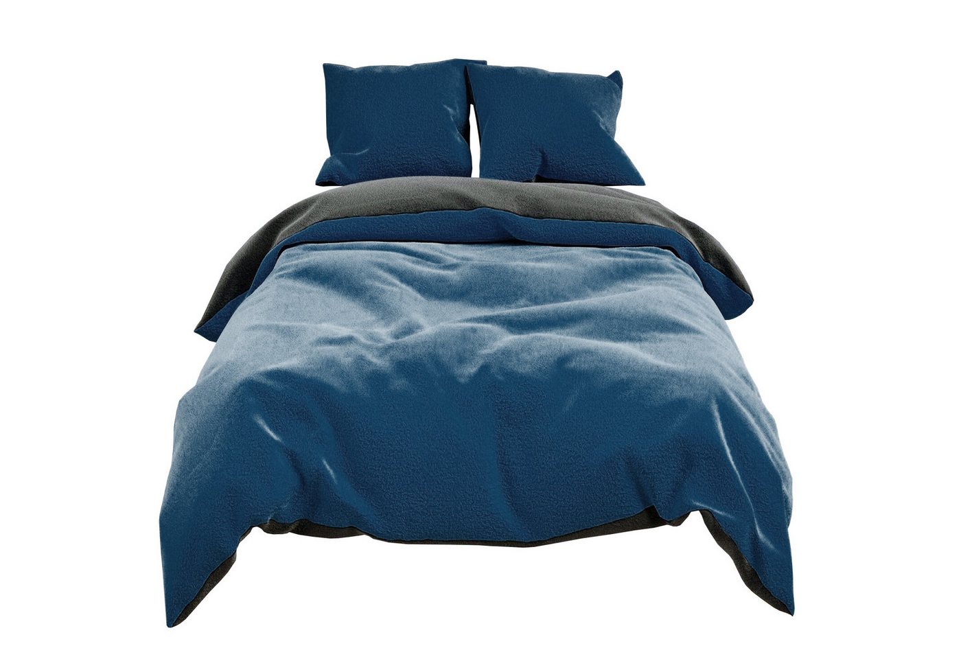 Visaggio Bettwäsche Winter Teddy Plüsch, Fleece, 2 teilig, Flauschig warmes Cashmere Touch, Einfarbig Wende Visaggio Bettwäsche Winter Teddy Plüsch, Fleece, 2 teilig, Flauschig warmes Cashmere Touch, Einfarbig Wende von Visaggio