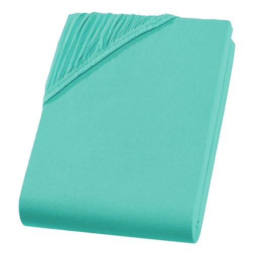 Visaggio Spannbettlaken 100% Baumwolle Jersey Spannbetttuch Bettlaken Betttuch 28 Farben Größen wählbar 180x200 cm - 200x200 cm Visaggio Spannbettlaken 100% Baumwolle Jersey Spannbetttuch Bettlaken Betttuch 28 Farben Größen wählbar 180x200 cm - 200x200 cm von Visaggio