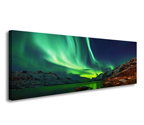 Visario 120 x 40 cm Bild auf Leinwand Polar Licht Nodlichter aurora borealis 5738-SCT deutsche Marke und Lager - Das Bild Polarlicht, Wandbild bzw. Kunstdruck ist fertig gerahmt. Visario 120 x 40 cm Bild auf Leinwand Polar Licht Nodlichter aurora borealis 5738-SCT deutsche Marke und Lager - Das Bild Polarlicht, Wandbild bzw. Kunstdruck ist fertig gerahmt. von Visario
