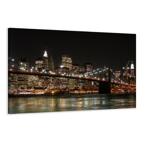 Visario Bild auf Leinwand New York 80 x 60 cm Modell-Nr. XXL 4008 von Visario