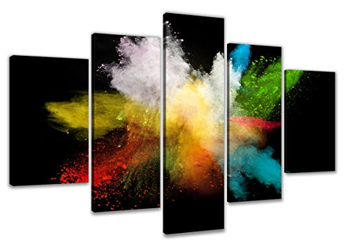 Visario Bild und Kunstdruck 200 x 100 cm ! auf Leinwand abstrakt Nr 6316 fertig gerahmte Bilder 5 Teile Marke original Visario Bild und Kunstdruck 200 x 100 cm ! auf Leinwand abstrakt Nr 6316 fertig gerahmte Bilder 5 Teile Marke original von Visario