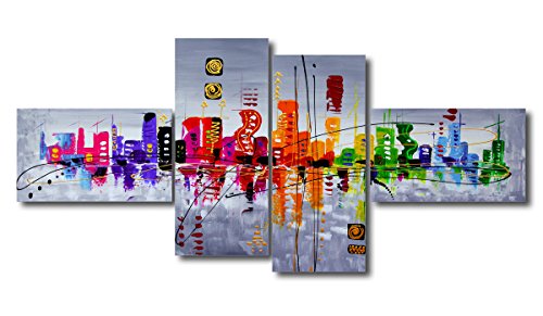 Visario Bild & Kunstdruck der Deutschen Marke 160 x 70 cm 6515 Bilder auf Leinwand Kunstdrucke abstrakt Wandbild von Visario