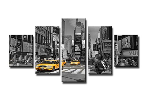 Visario Bild & Kunstdruck der Deutschen Marke 160 x 80 cm 5580 Bilder auf Leinwand Kunstdrucke New York Wandbild von Visario