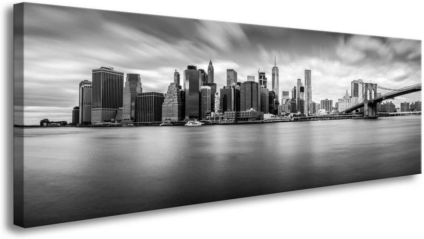 Visario Leinwandbild 1-teiliges Bild auf Leinwand fertig gerahmt Maße 120 x 40 cm, 5734 von Visario